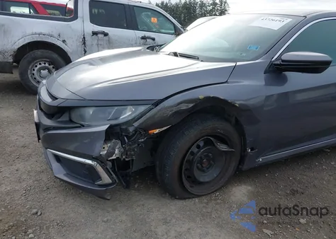 2020 Honda Civic Lx z USA, uszkodzony, nr VIN 2HGFC2F67LH522912